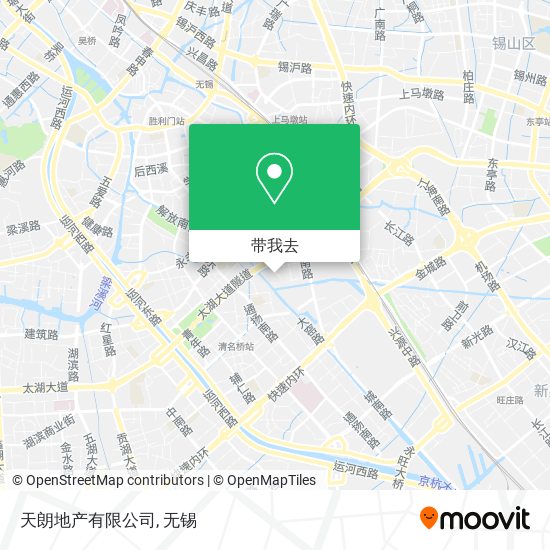 天朗地产有限公司地图