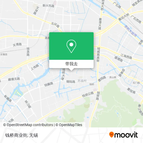 钱桥商业街地图