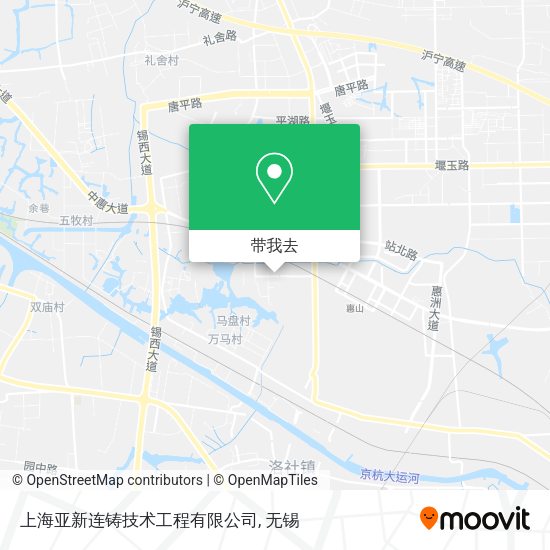 上海亚新连铸技术工程有限公司地图