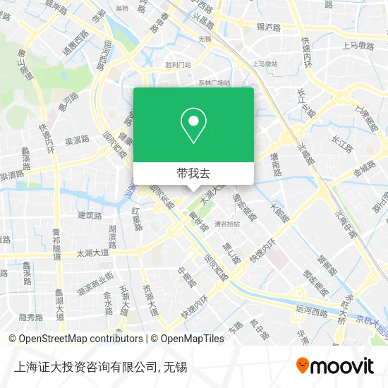 上海证大投资咨询有限公司地图
