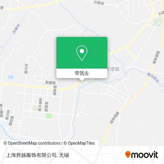 上海荞姊服饰有限公司地图