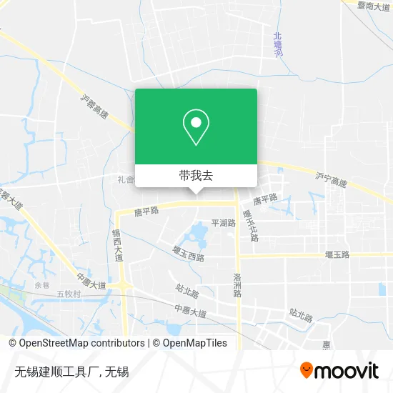 无锡建顺工具厂地图