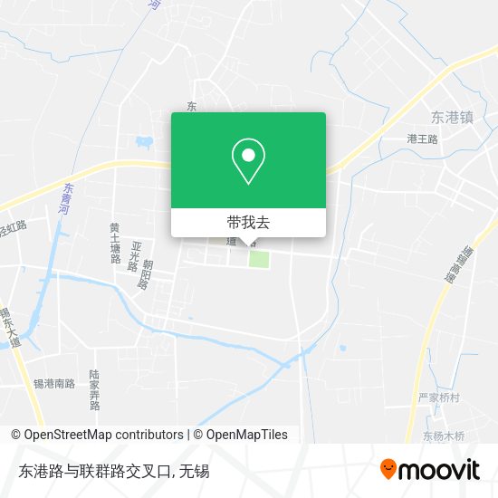 东港路与联群路交叉口地图