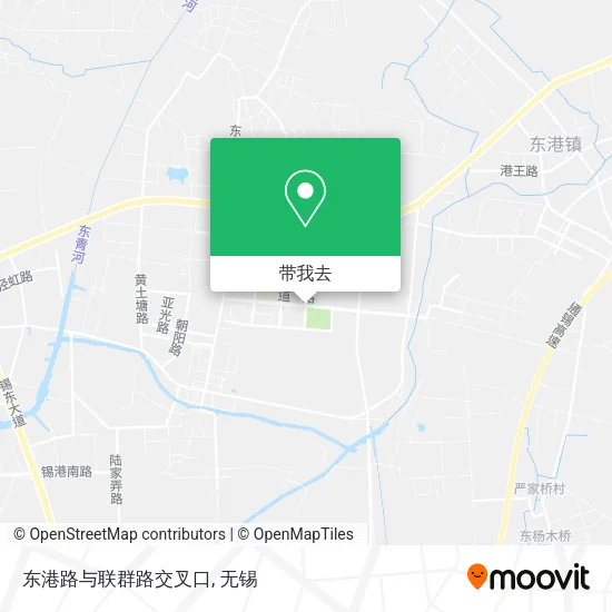 东港路与联群路交叉口地图