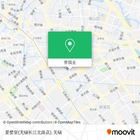 爱婴室(无锡长江北路店)地图