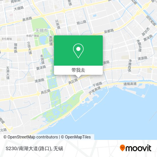 S230/南湖大道(路口)地图
