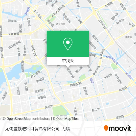 无锡盈顿进出口贸易有限公司地图