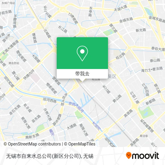 无锡市自来水总公司(新区分公司)地图