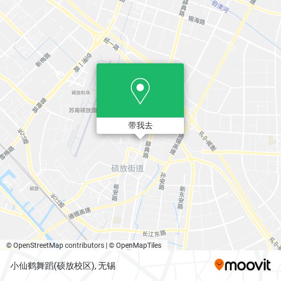 小仙鹤舞蹈(硕放校区)地图