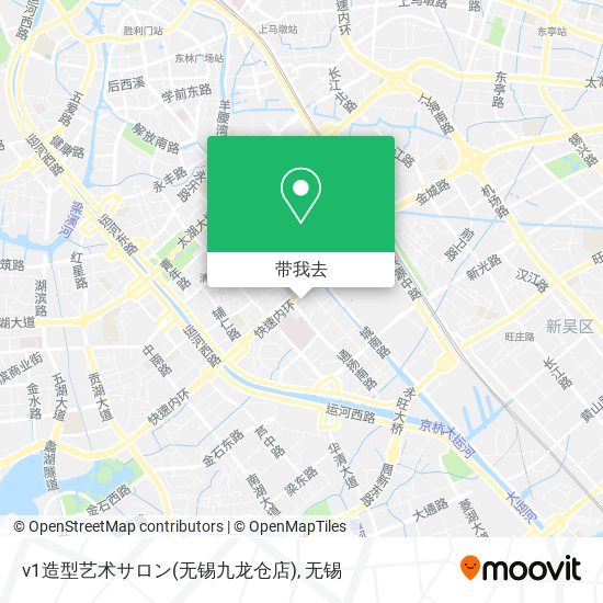 v1造型艺术サロン(无锡九龙仓店)地图