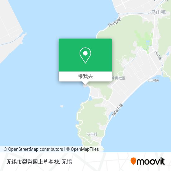 无锡市梨梨园上草客栈地图
