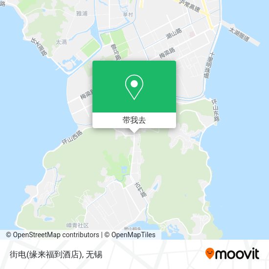 街电(缘来福到酒店)地图