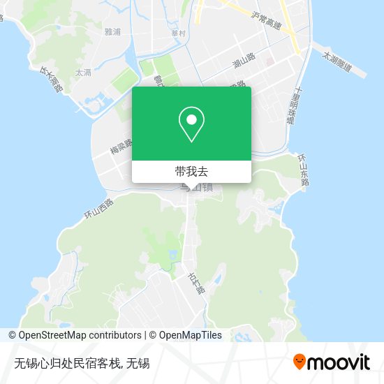 无锡心归处民宿客栈地图