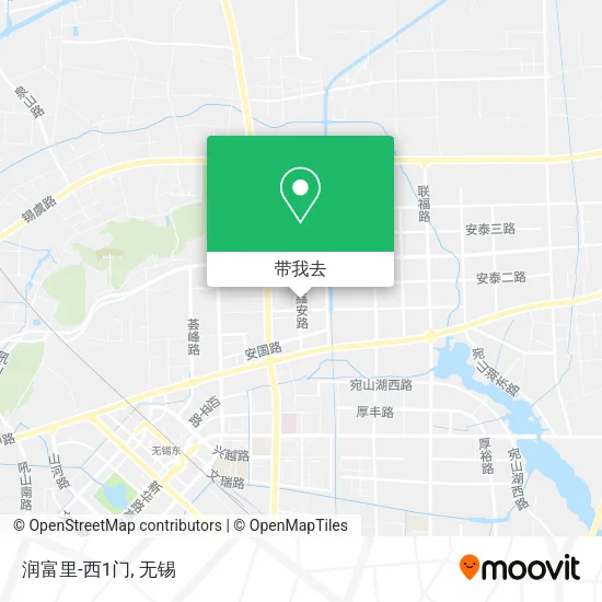 润富里-西1门地图
