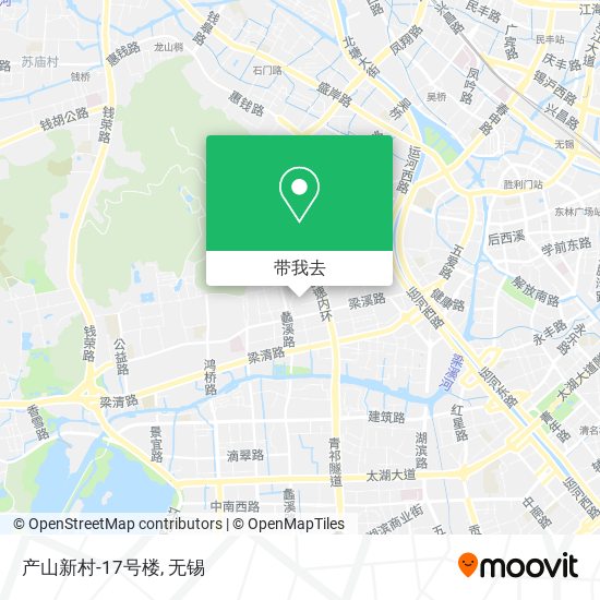 产山新村-17号楼地图