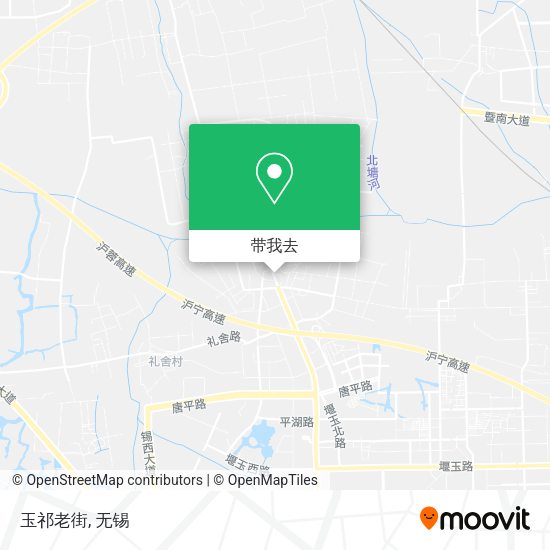 玉祁老街地图