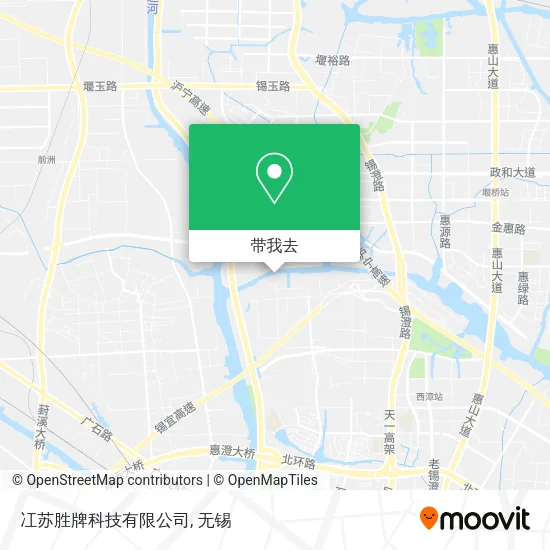冮苏胜牌科技有限公司地图