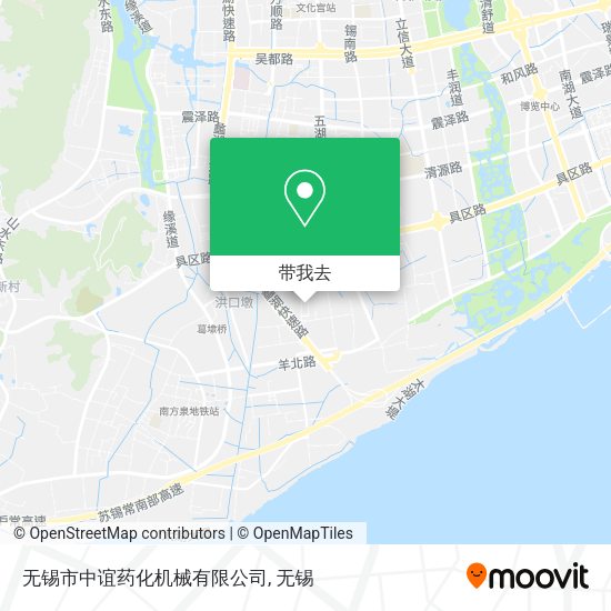 无锡市中谊药化机械有限公司地图