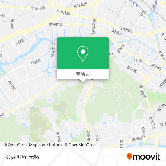 公共厕所地图