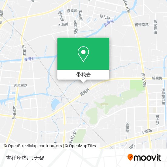吉祥座垫厂地图