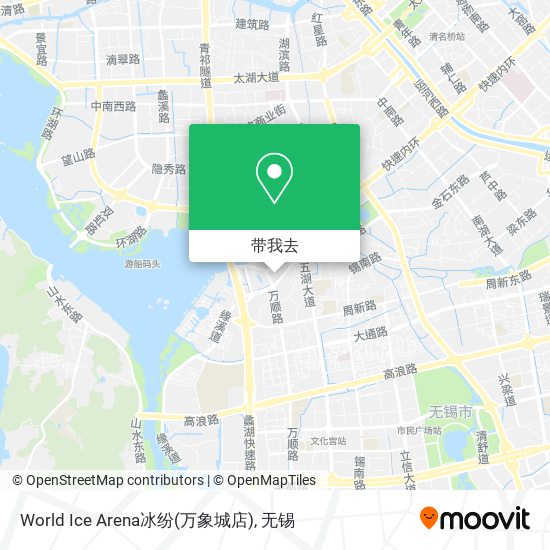 World Ice Arena冰纷(万象城店)地图