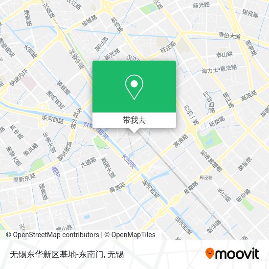 无锡东华新区基地-东南门地图