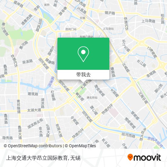 上海交通大学昂立国际教育地图