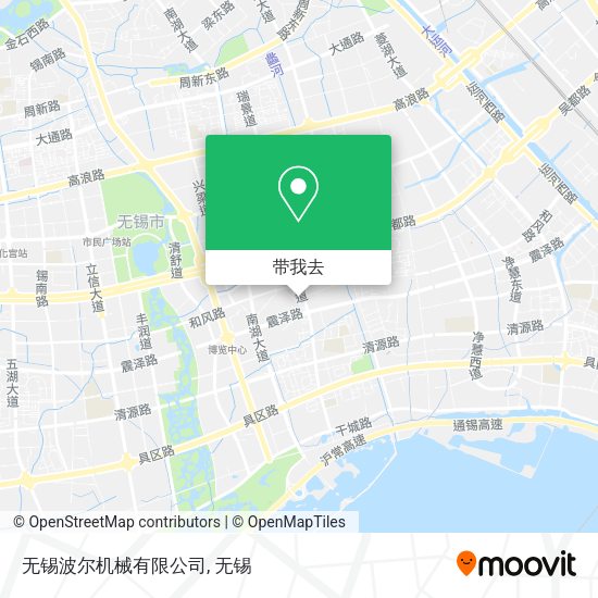 无锡波尔机械有限公司地图