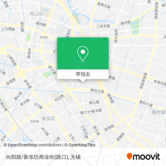 向阳路/新东坊商业街(路口)地图