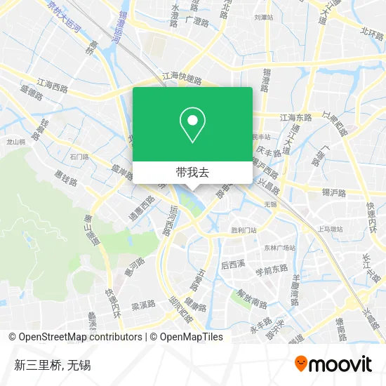 新三里桥地图