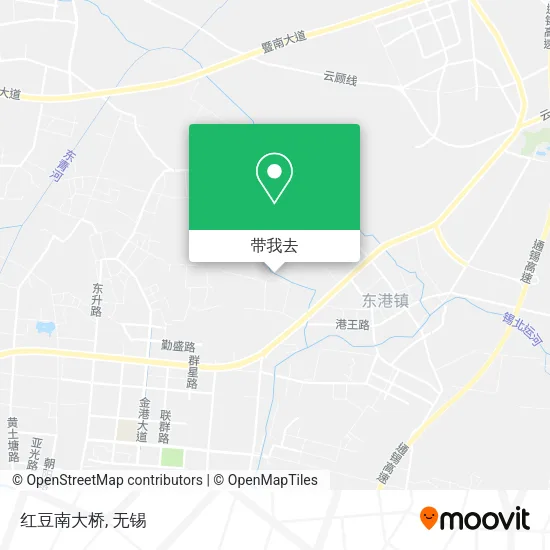 红豆南大桥地图