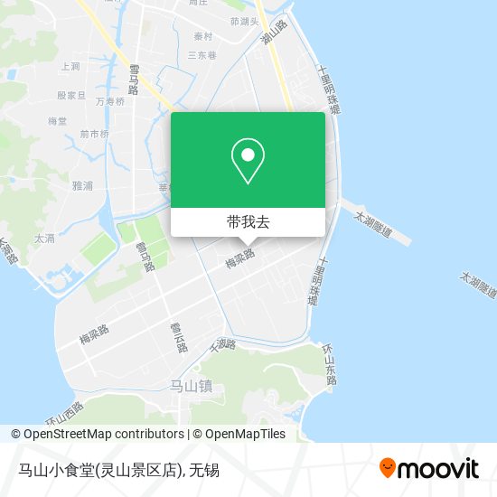 马山小食堂(灵山景区店)地图