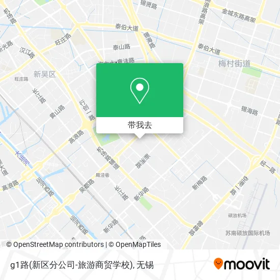 g1路(新区分公司-旅游商贸学校)地图