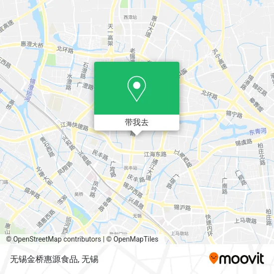 无锡金桥惠源食品地图