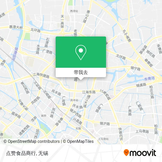 点赞食品商行地图