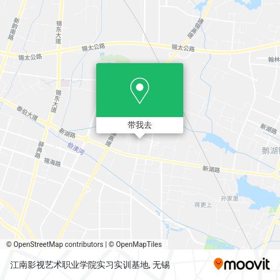 江南影视艺术职业学院实习实训基地地图