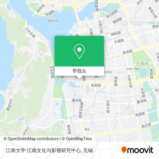 江南大学-江南文化与影视研究中心地图