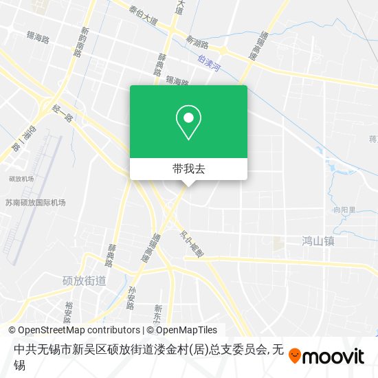 中共无锡市新吴区硕放街道溇金村(居)总支委员会地图