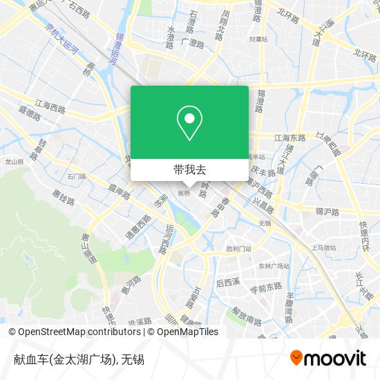 献血车(金太湖广场)地图