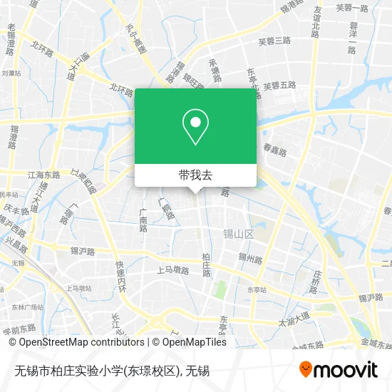 无锡市柏庄实验小学(东璟校区)地图