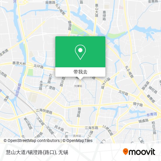 慧山大道/锡澄路(路口)地图