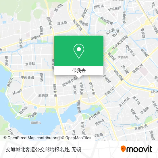 交通城北客运公交驾培报名处地图