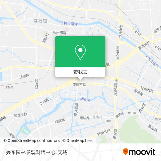 兴东园林景观驾培中心地图
