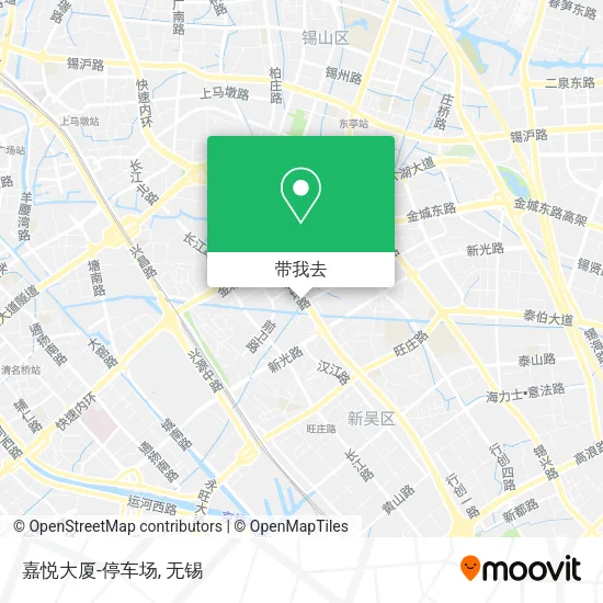 嘉悦大厦-停车场地图