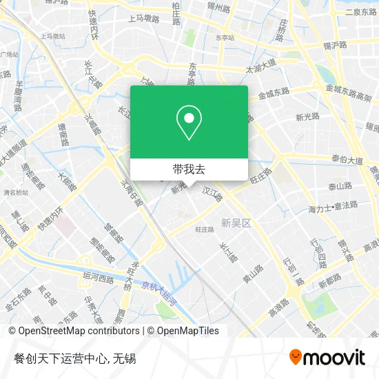 餐创天下运营中心地图
