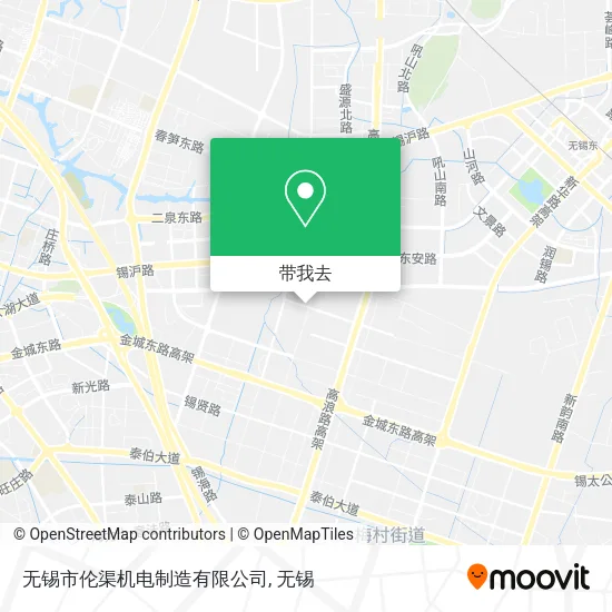 无锡市伦渠机电制造有限公司地图