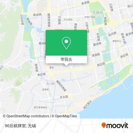 90后棋牌室地图