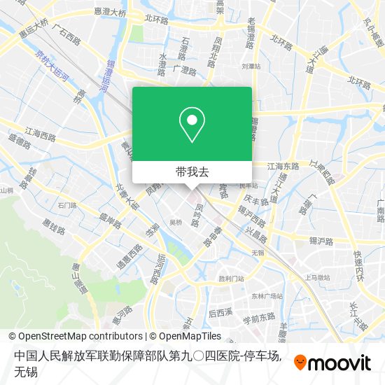 中国人民解放军联勤保障部队第九〇四医院-停车场地图