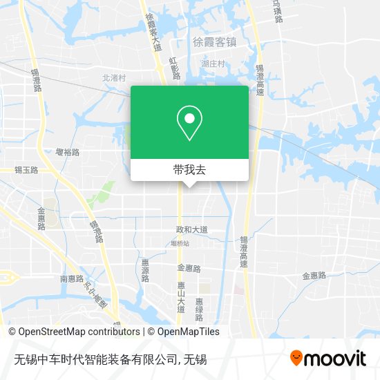 无锡中车时代智能装备有限公司地图