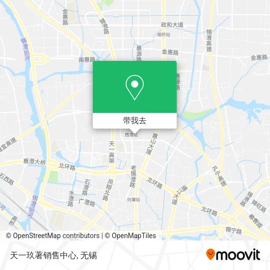 天一玖著销售中心地图
